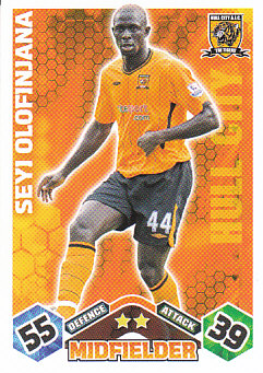 Seyi Olofinjana Hull City 2009/10 Topps Match Attax #172